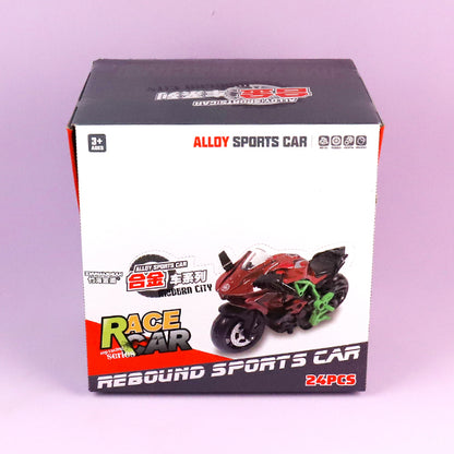 8001A Alloy Pull - back Motorcycle M.03 JPDB