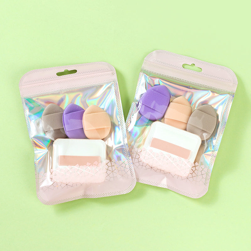 Cotton candy puff and thumb puff set (1+3) M.51