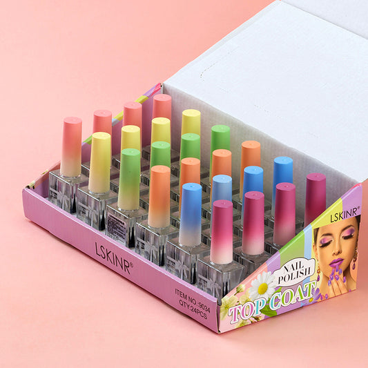 9034 Colorful Cover Transparent Nail Polish M.51