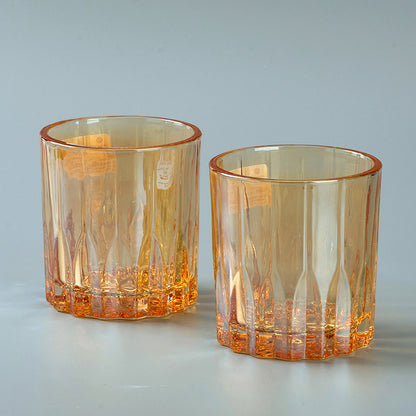 Lemanto Model K7408D Glass Cup (Amber Color) M.17