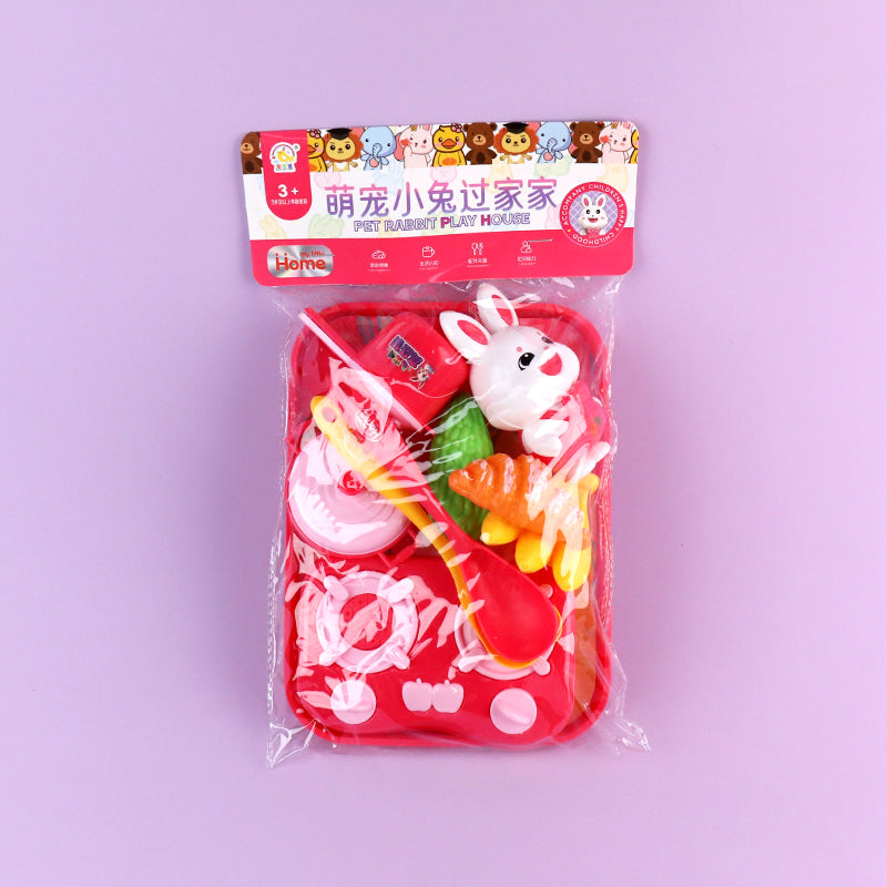 Model 506-1 Cute Pet Rabbit Pretend Play Set M.09