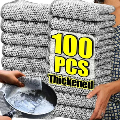 Multipurpose Wire Dishcloth Wire Cleaning Cloth for Kitchen Washcloth