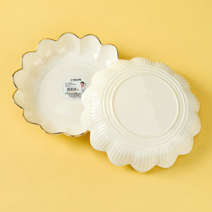 6131 Multi-petal Lotus Fruit Plate M.20