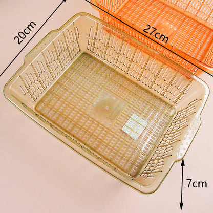 HC6-12 Square Crystal Basket M.13