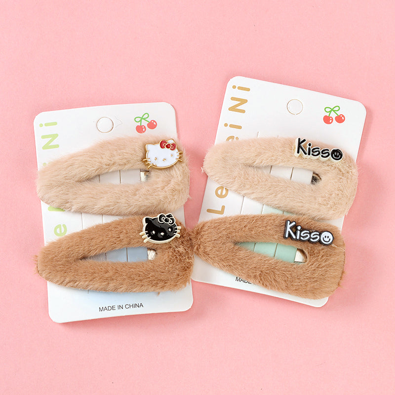 M42 Brown Cartoon - themed Bobby Pins in a Box