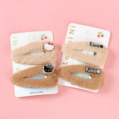 M42 Brown Cartoon - themed Bobby Pins in a Box