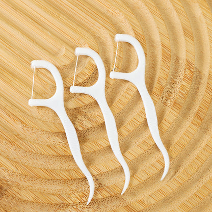 M.27-AMS-7204 Frosted Box Dental Floss