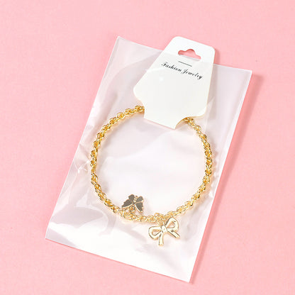 Gold Pendant Twisted Bangle  M.43