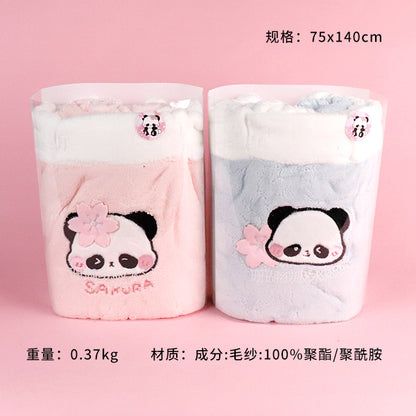M.25 JPDBModel YJ-760 Cherry Panda Shoulder-Strap Bath Skirt