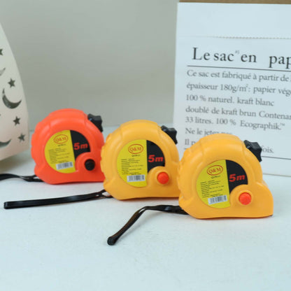 5-meter tape measure with a yellow case