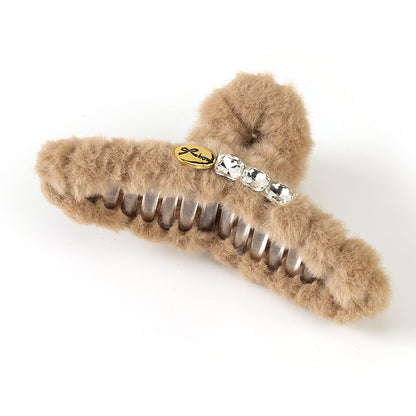 M42 5.12 Inch Zircon Accessory Furry Large Hair Claw