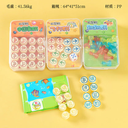 368-40 5-in-1 Pocket Chess Set M.06