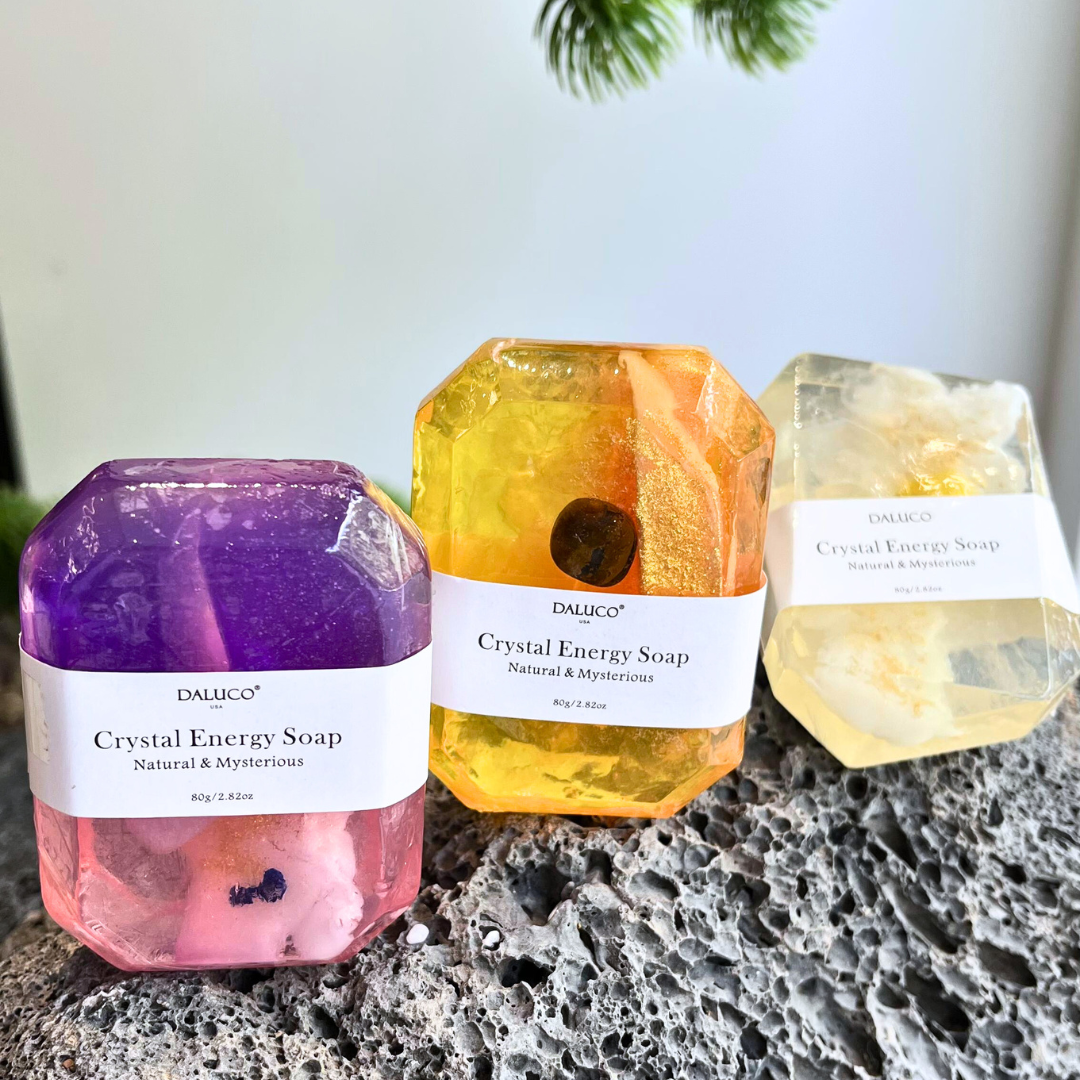 Crystal Energy Soap Handcrafted Soap Creative Artwork Soap