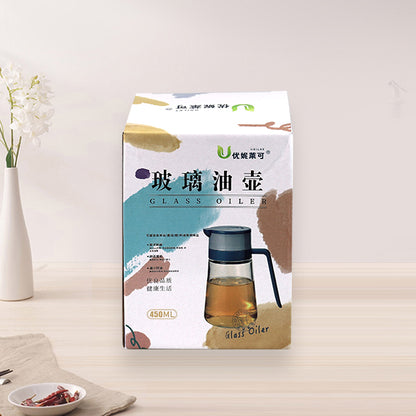 2067 Eagle Beak Automatic Flip Glass Oil Dispenser (450ml, Small) M.69 JPDB