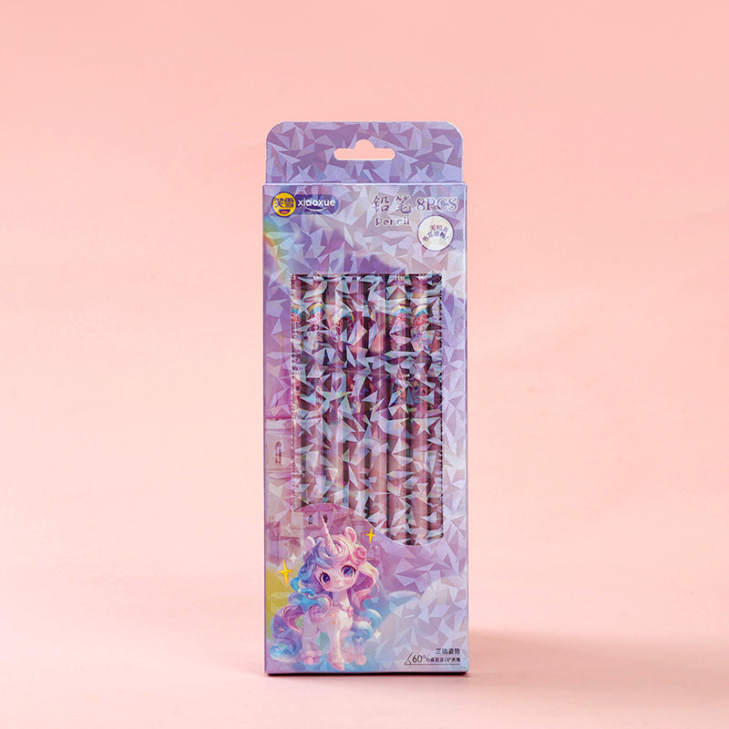 XX - 8932 Pony - themed Boxed Set of Eight Pencils M.82