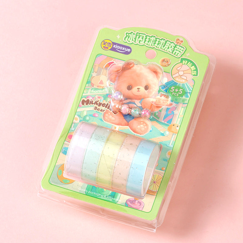Adorable XX - 1236 Creamy Bear Ice - Sparkle Ball Tape Set M.84 M.83
