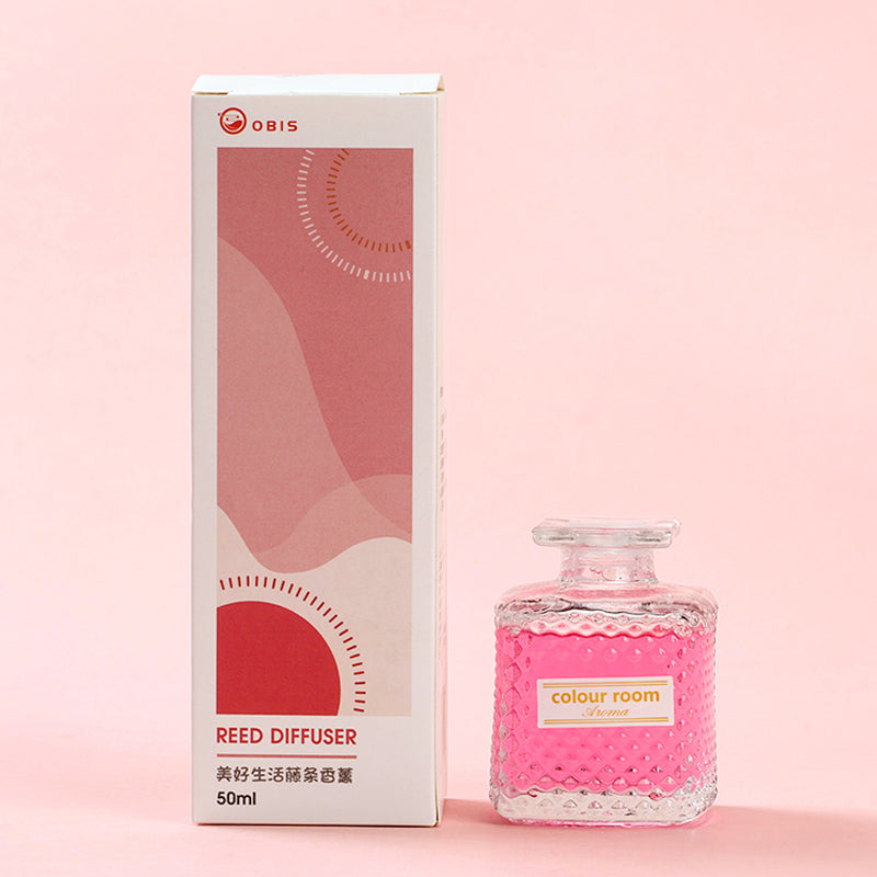 56388 Crystal Square Bottle Aromatherapy (50ml) M.54 M.12