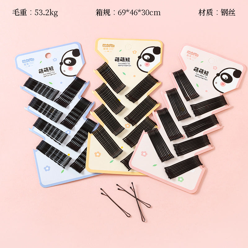 M42 3546 Panda-themed Angled Steel Wire Clip