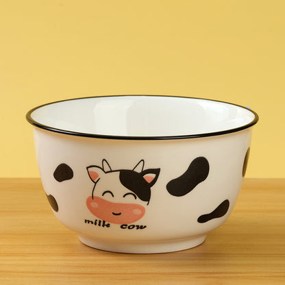 5-inch Printed Sweetheart Bowl (Random Flower Design) M.66 JPDB