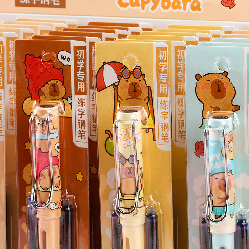 Premium G2529 Cute Capybara Fountain Pen M.82
