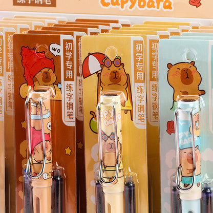 Premium G2529 Cute Capybara Fountain Pen M.82