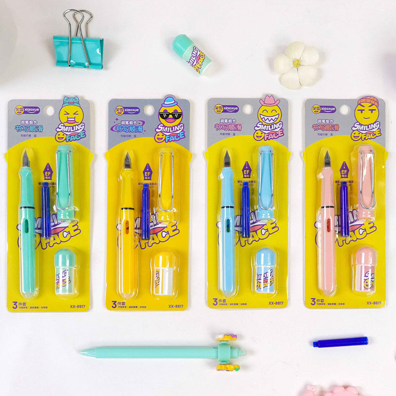 Premium XX-8817 Erasable Fountain Pen Gift Set M.82