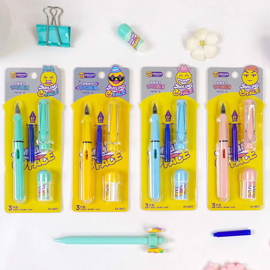 Premium XX-8817 Erasable Fountain Pen Gift Set M.82