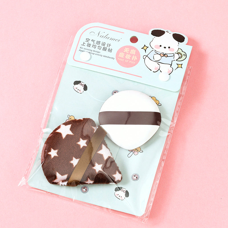 YH-28 Flocking Puff + Air Cushion Puff (1+1 M.51