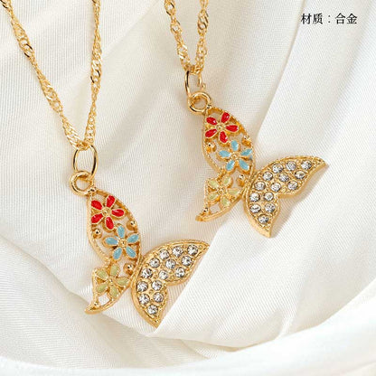 Creative Flower - Butterfly Necklace M.43
