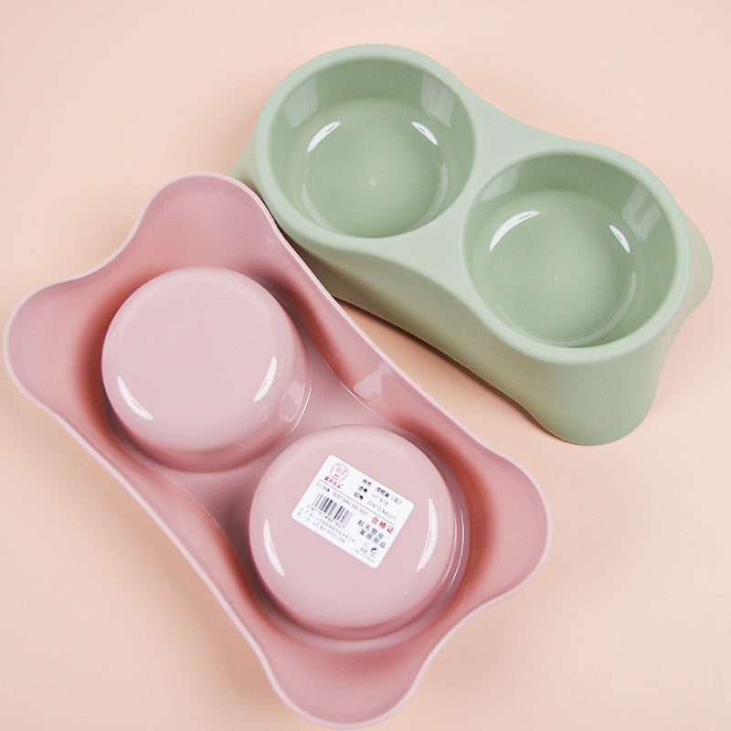 HT918 Double-compartment Pet Bowl M.19