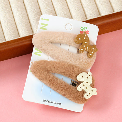 M42 Brown Cartoon - themed Bobby Pins in a Box