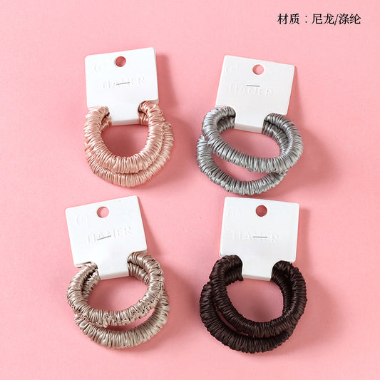 M42 two super-soft colored hair ties in a box