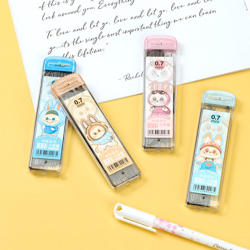Cute LABUBU 9007 Pencil Leads - 100 Pieces 0.7mm M.82