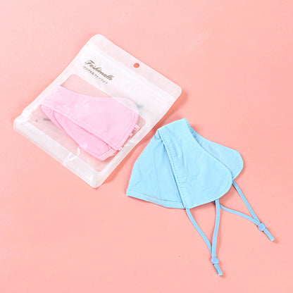 Solid-Color Sun Protection Face Mask (Adjustable, Random Color) | Bulk Pack M41