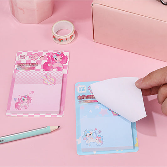 Xianfeng 8717 My Little Pony Sticky Notes (100 Sheets) 70g Eye-Care Paper Kids Study & Parent-Child Notes M.81