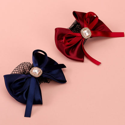 B87 Pearl Bow Hairnet M42