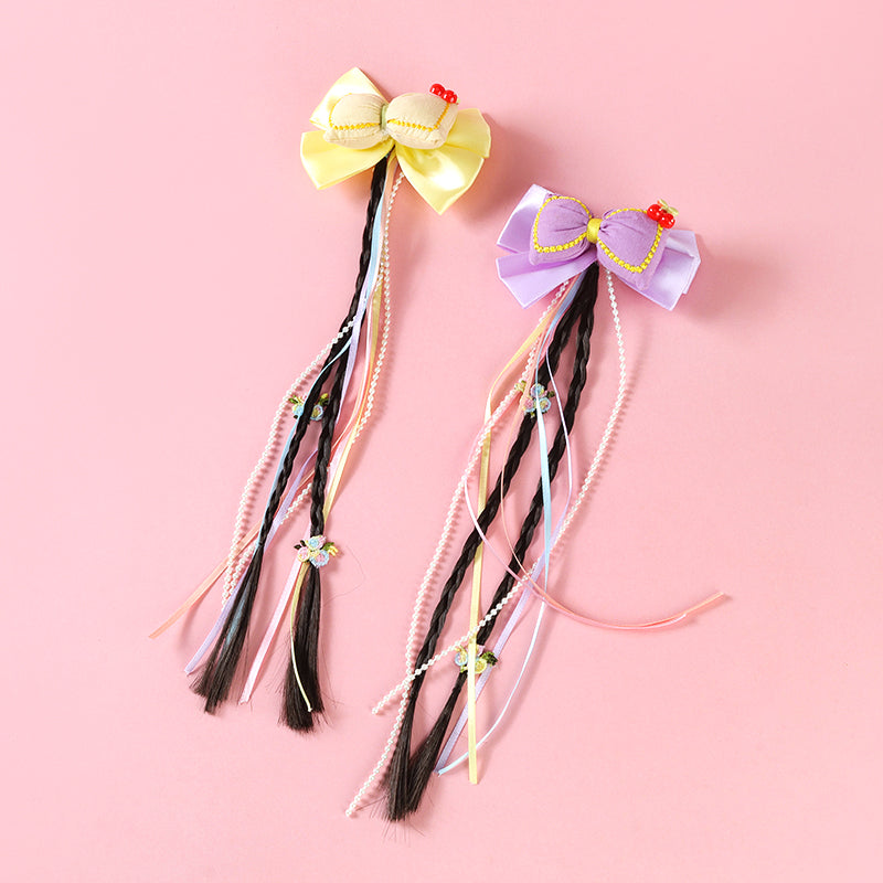M42 New Style Cushion Bowtie Hair Extension Braid Clips