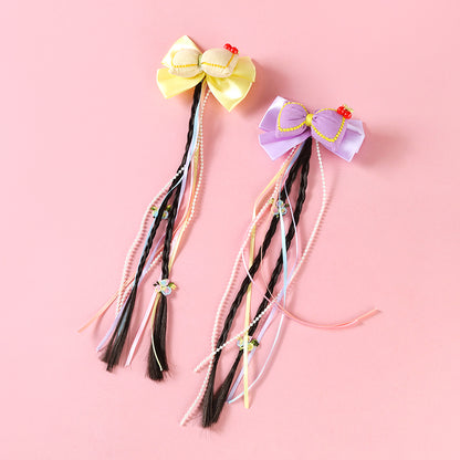 M42 New Style Cushion Bowtie Hair Extension Braid Clips