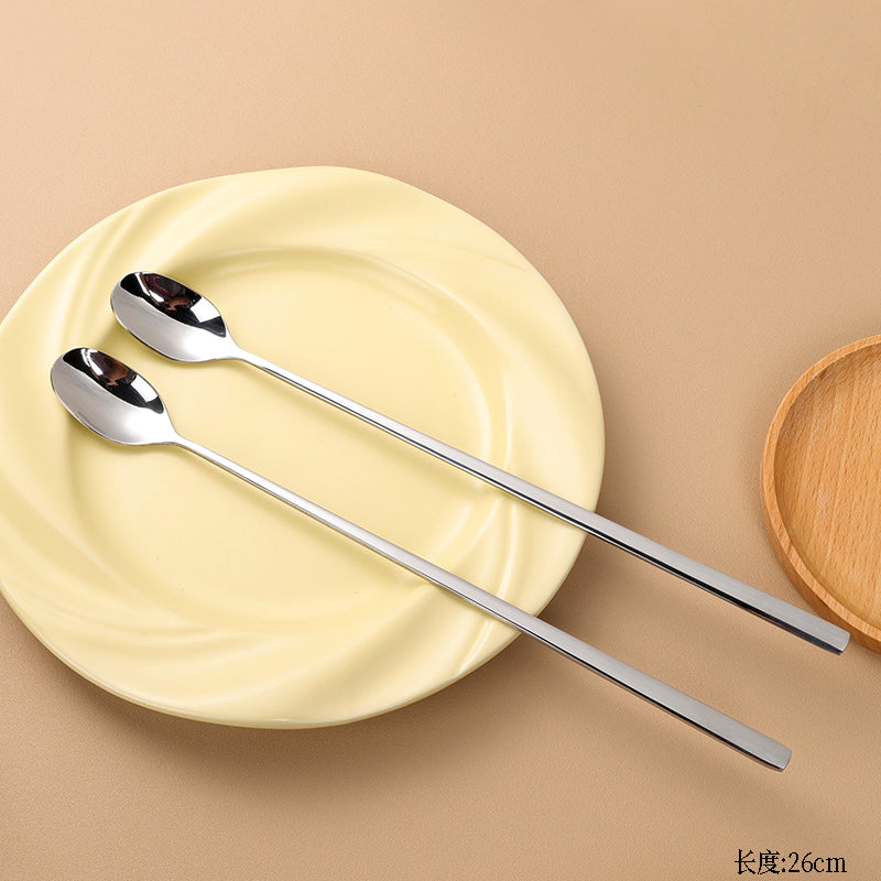 Medium-sized Korean-Style Seasoning Flat Spoon M.66