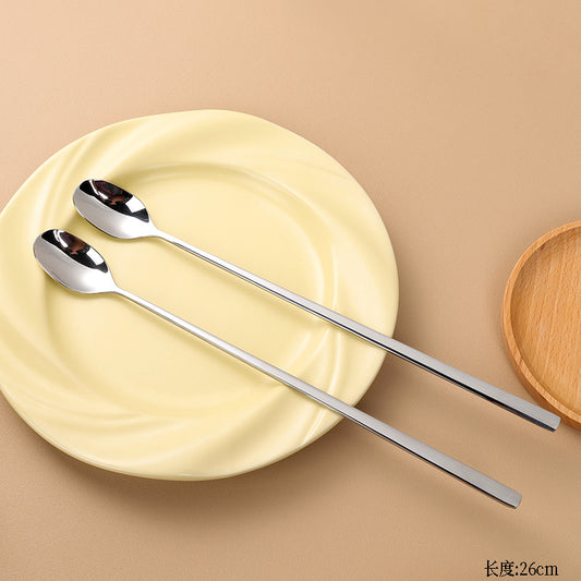 Medium-sized Korean-Style Seasoning Flat Spoon M.66