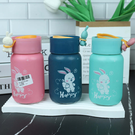 Colorful Elf Rabbit Glass Cup (320ml) M.17
