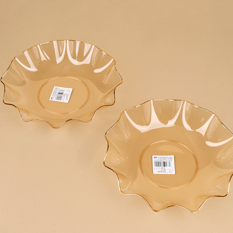 3202 Light Luxury Lace Fruit Plate M.20