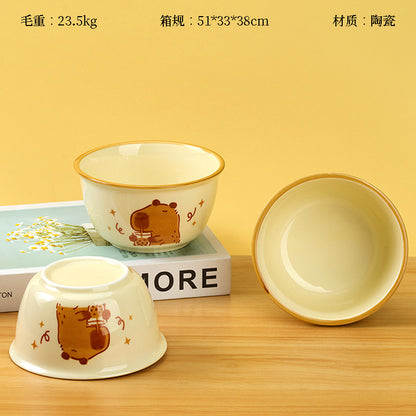 4.7-inch Capybara Jiale Bowl (Item No. 1464) M.66 JPDB