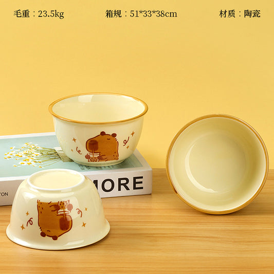4.7-inch Capybara Jiale Bowl (Item No. 1464) M.66 JPDB