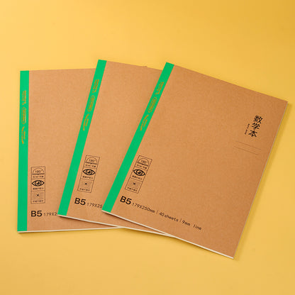 PN - B540 - SX Youchuang Zhuolin B5 Kraft Paper Lay - flat Wrapped - ridge Notebook M81