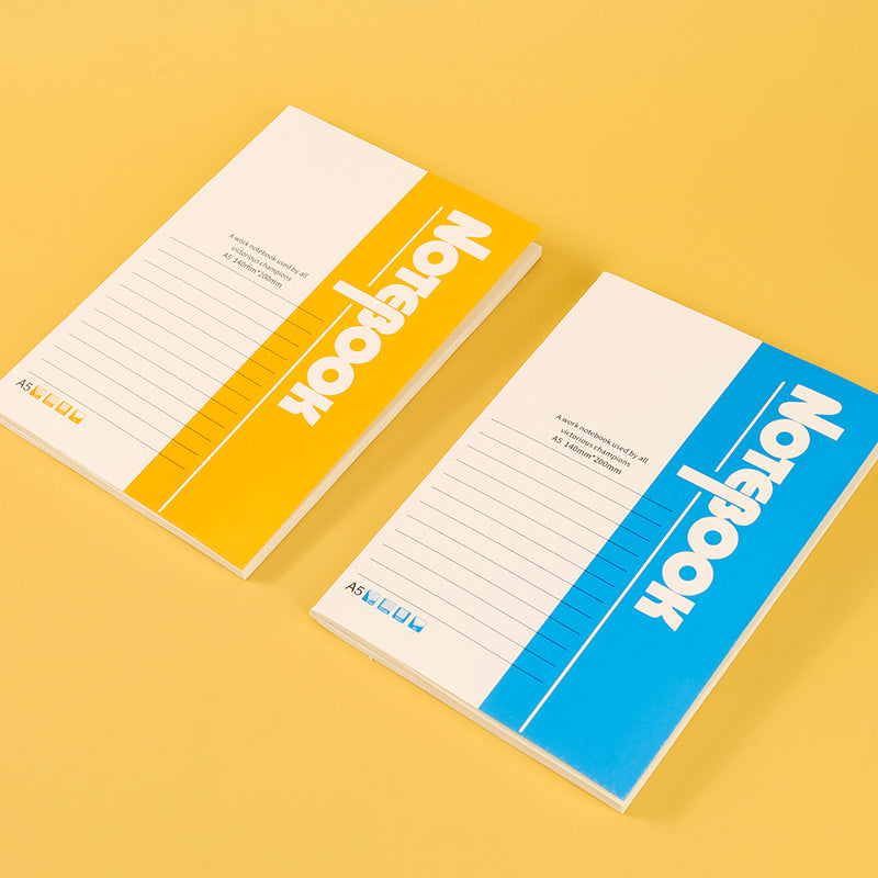 Moquan A5 86-Sheet Office Cardboard Notebook M81