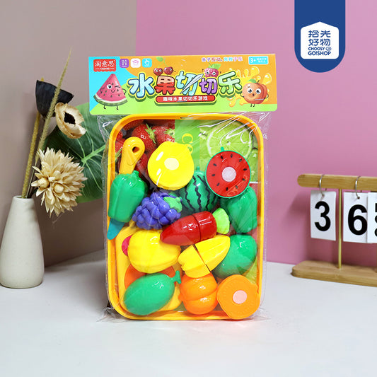 6056-2 Pretend Play Cutting Fruit Set M.09