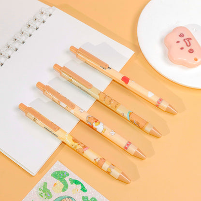 XX - 89 Series Set of Seven Pencils with Large Eraser Tips (Random Flower Patterns) M.82