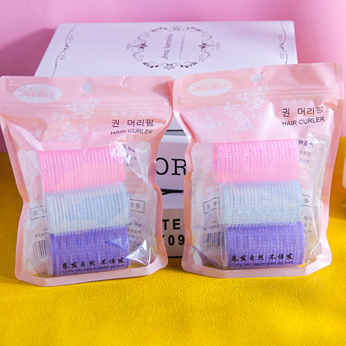 Tres rizadores de pelo adhesivos M.50 