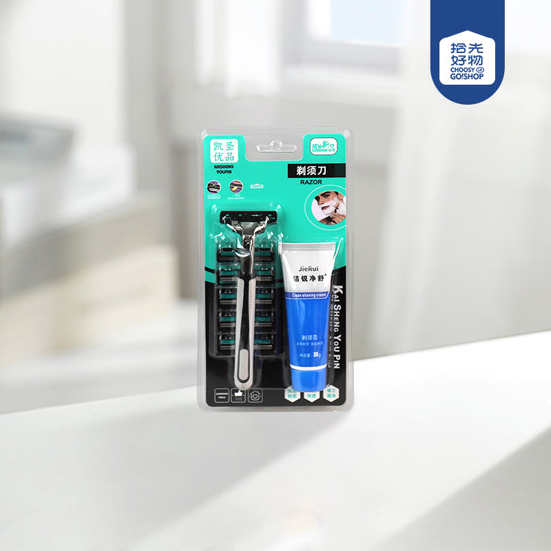 K - 163 Razor with Shaving Cream Set M.55 JPDB